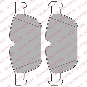 Тормозные колодки DELPHI LP2140