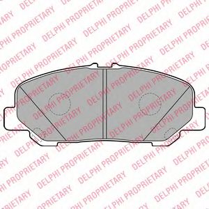 Тормозные колодки DELPHI LP2119