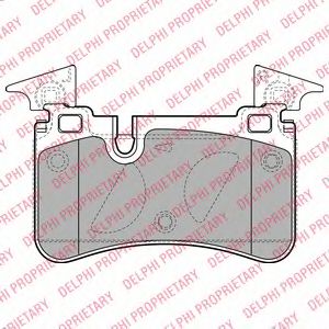 Тормозные колодки DELPHI LP2151