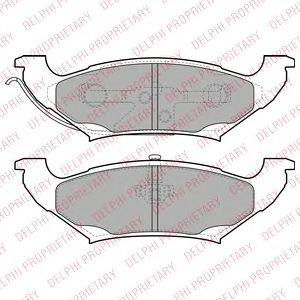 Тормозные колодки DELPHI LP2085