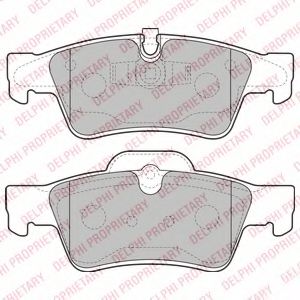 Тормозные колодки DELPHI LP2124