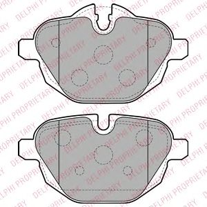 Тормозные колодки DELPHI LP2162
