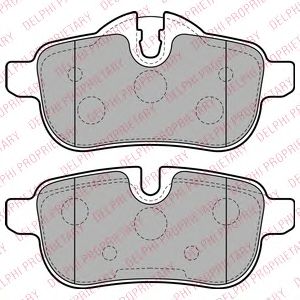 Тормозные колодки DELPHI LP2163