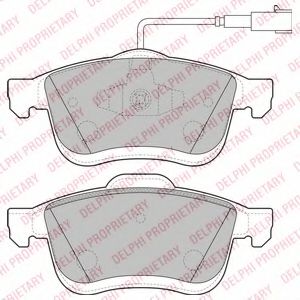 Тормозные колодки DELPHI LP2168