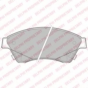 Тормозные колодки DELPHI LP2171