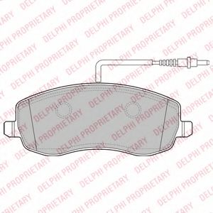 Тормозные колодки DELPHI LP2173