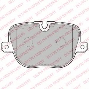 Тормозные колодки DELPHI LP2175