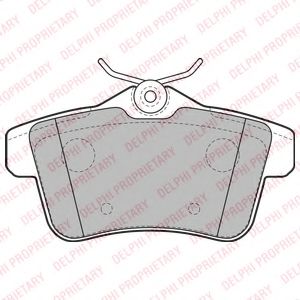 Тормозные колодки DELPHI LP2180
