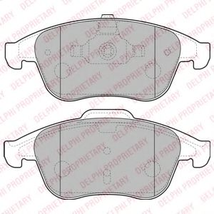 Тормозные колодки DELPHI LP2181