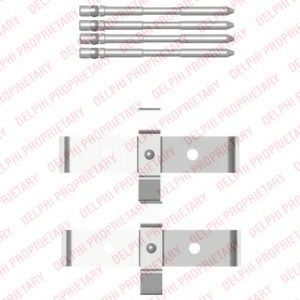 Скобы тормозных колодок DELPHI LX0469