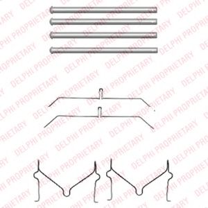 Скобы тормозных колодок DELPHI LX0470
