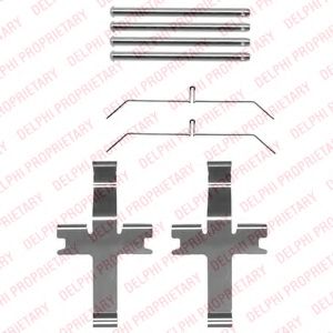 Скобы тормозных колодок DELPHI LX0495
