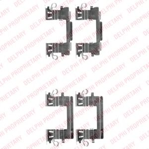 Скобы тормозных колодок DELPHI LX0499
