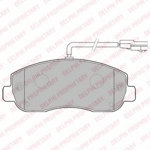 Тормозные колодки DELPHI LP2190
