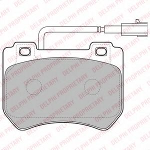 Тормозные колодки DELPHI LP2200