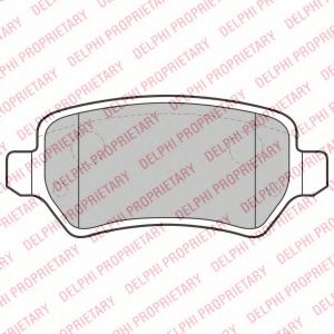 Тормозные колодки DELPHI LP2209