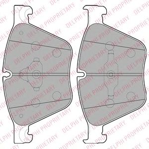 Тормозные колодки DELPHI LP2210