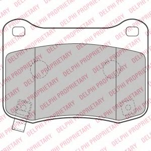 Тормозные колодки DELPHI LP2212