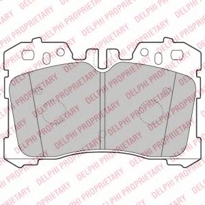 Тормозные колодки DELPHI LP2213