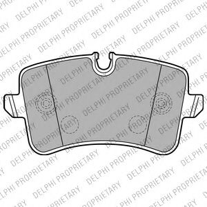 Тормозные колодки DELPHI LP2226