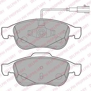 Тормозные колодки DELPHI LP2220