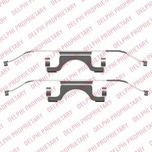 Скобы тормозных колодок DELPHI LX0503