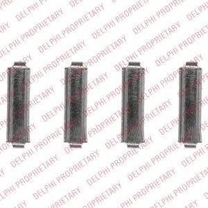 Скобы тормозных колодок DELPHI LX0518
