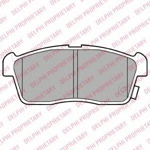 Тормозные колодки DELPHI LP2219