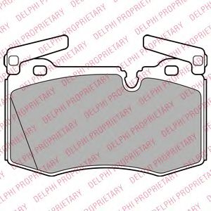 Тормозные колодки DELPHI LP2235