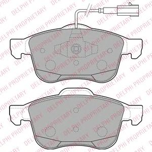 Тормозные колодки DELPHI LP2241