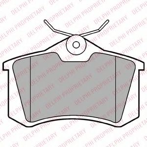 Тормозные колодки DELPHI LP2254