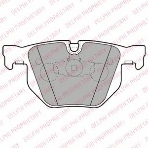 Тормозные колодки DELPHI LP2256