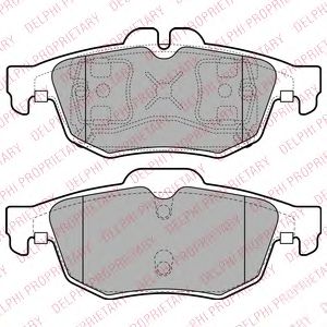 Тормозные колодки DELPHI LP2259