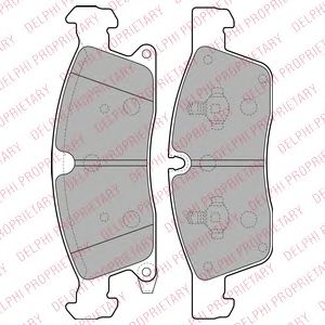 Тормозные колодки DELPHI LP2275