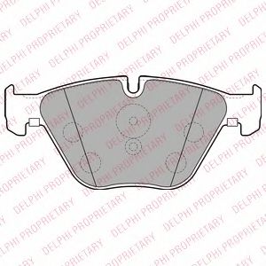 Тормозные колодки DELPHI LP2245
