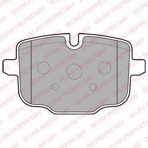 Тормозные колодки DELPHI LP2246