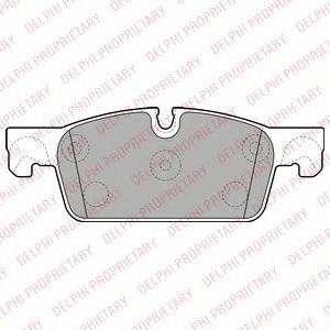 Тормозные колодки DELPHI LP2248