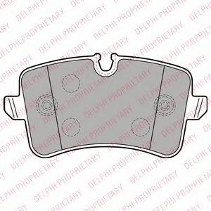 Тормозные колодки DELPHI LP2249
