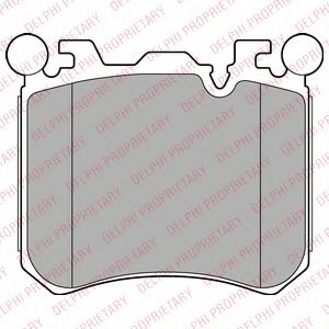Тормозные колодки DELPHI LP2287