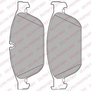Тормозные колодки DELPHI LP2292