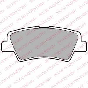 Тормозные колодки DELPHI LP2295