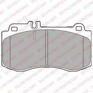 Тормозные колодки DELPHI LP2304