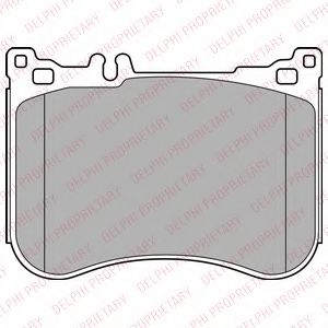 Тормозные колодки DELPHI LP2445