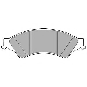 Тормозные колодки DELPHI LP2484