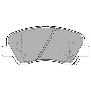 Тормозные колодки DELPHI LP2497