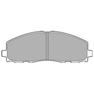 Тормозные колодки DELPHI LP2694