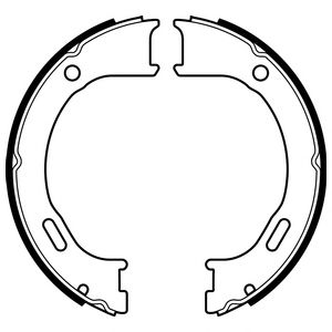 Тормозные колодки барабанные DELPHI LS2076
