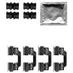 Скобы тормозных колодок DELPHI LX0622