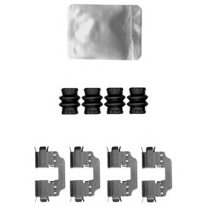 Скобы тормозных колодок DELPHI LX0633