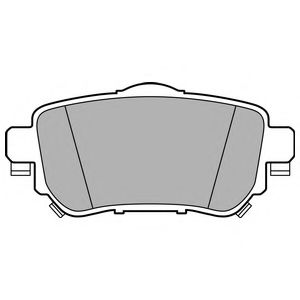 Тормозные колодки DELPHI LP3145